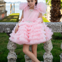 Demi Girls' Party Dress | OZL 202507 - Elegant Formal Dress for Special Occasions, Weddings, and Birthdays