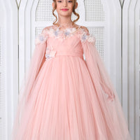 Flower Girls Dress Pink 3158