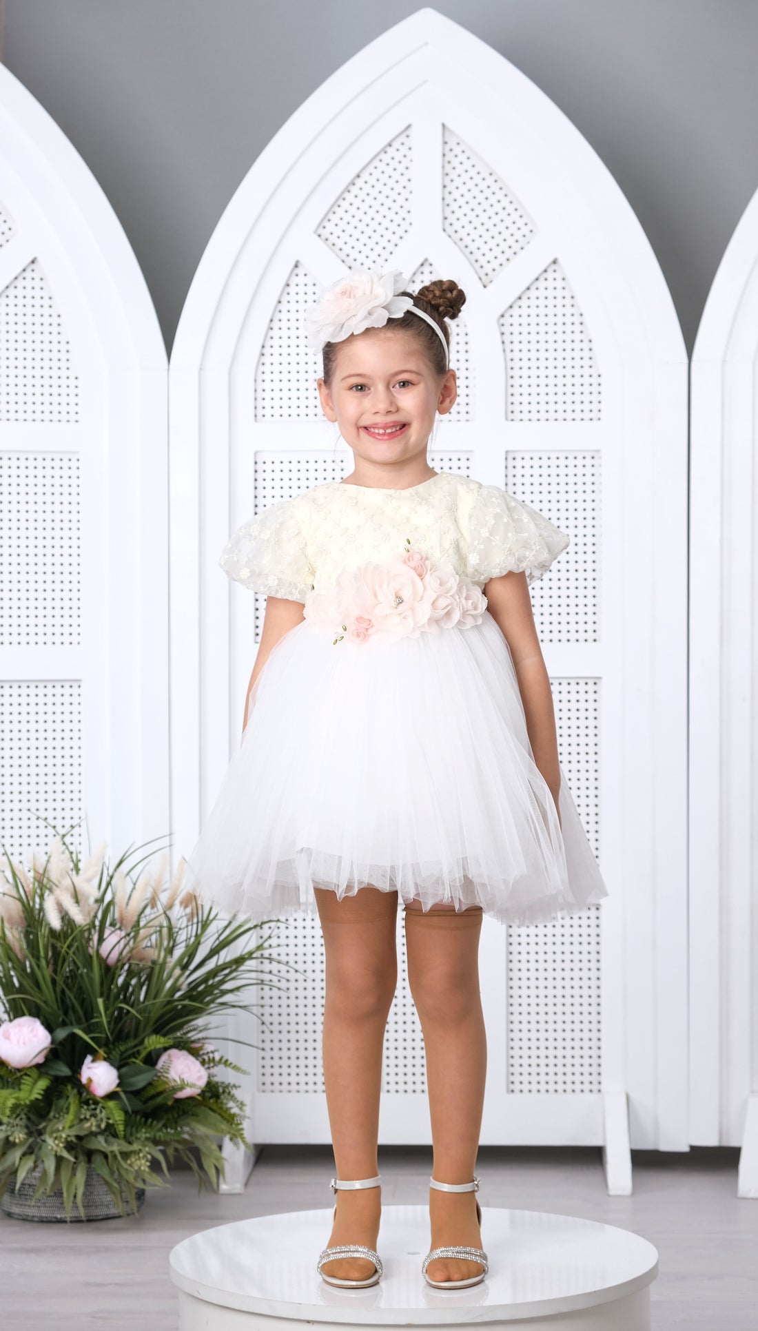 Baby Dress White 3161