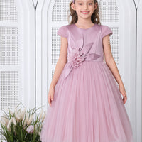 Flower Girls Dress Lilac 3167