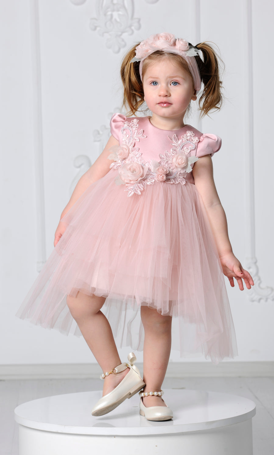 Flower Baby Dress Pink 3133