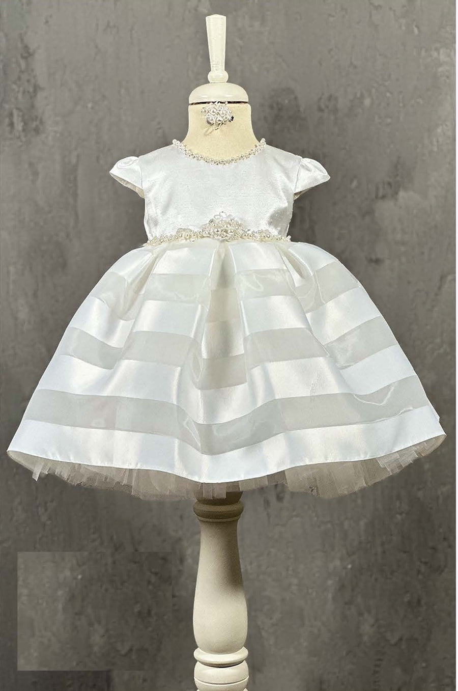 Baby White Dress 418