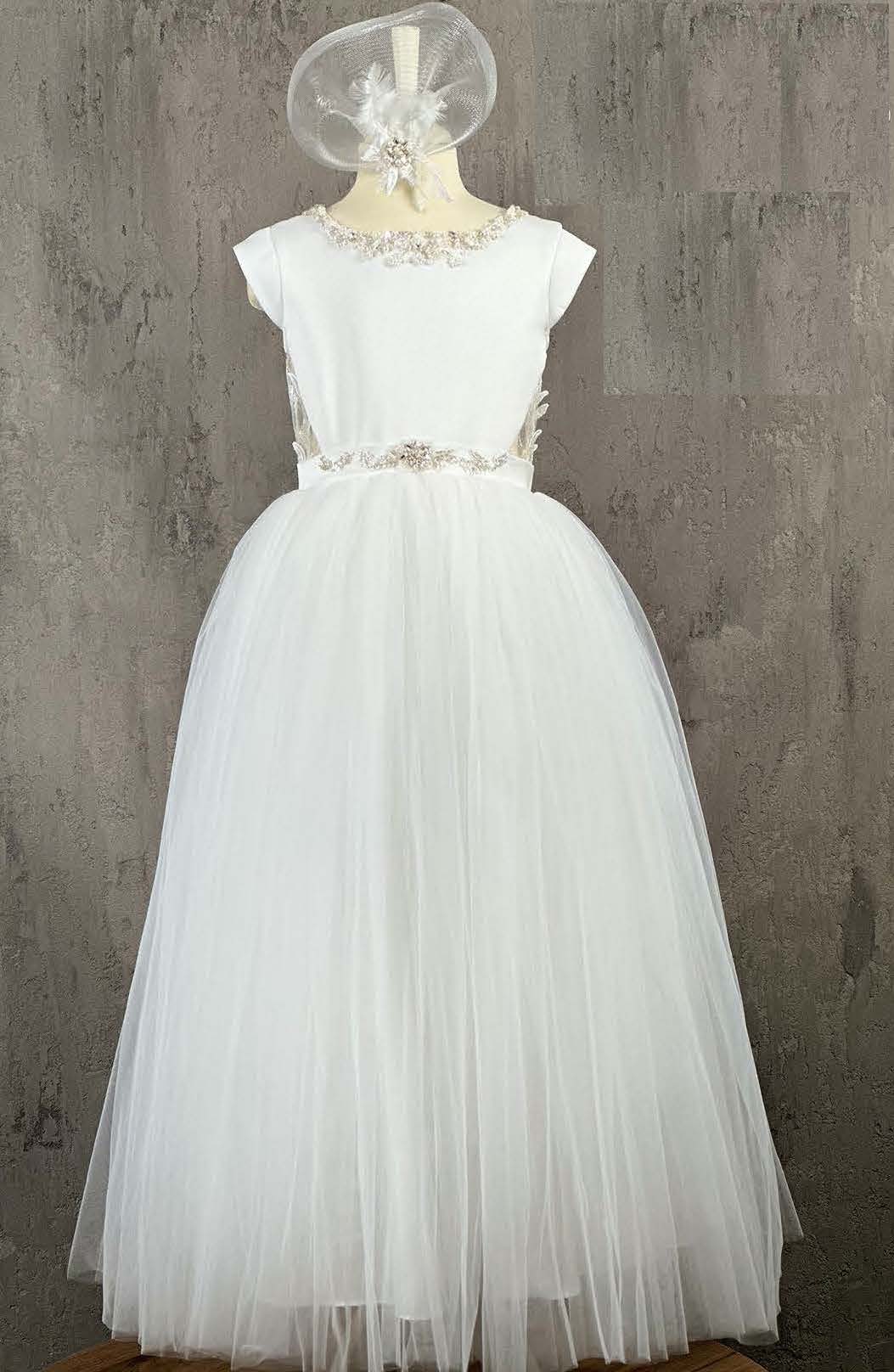 Lovely White Dress 4618